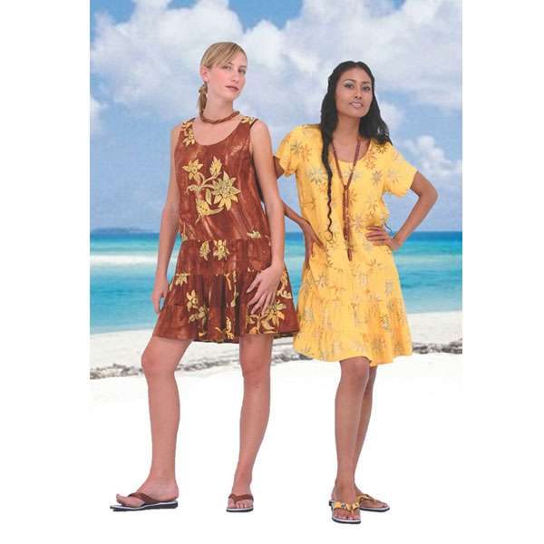Beachy Keen Loose Hawaiian Tank Dress - Tropical Tantrum
