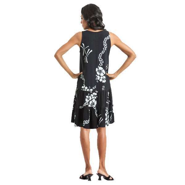 Beachy Keen Loose Hawaiian Tank Dress - Tropical Tantrum